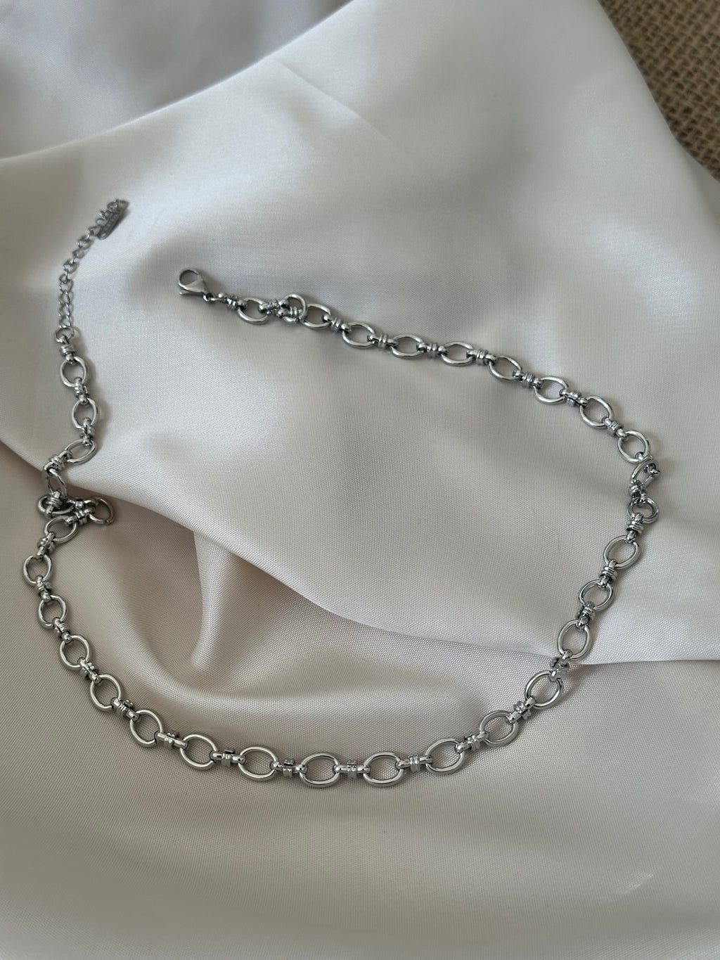 Collier argenté