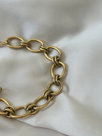 Bracelet épais doré