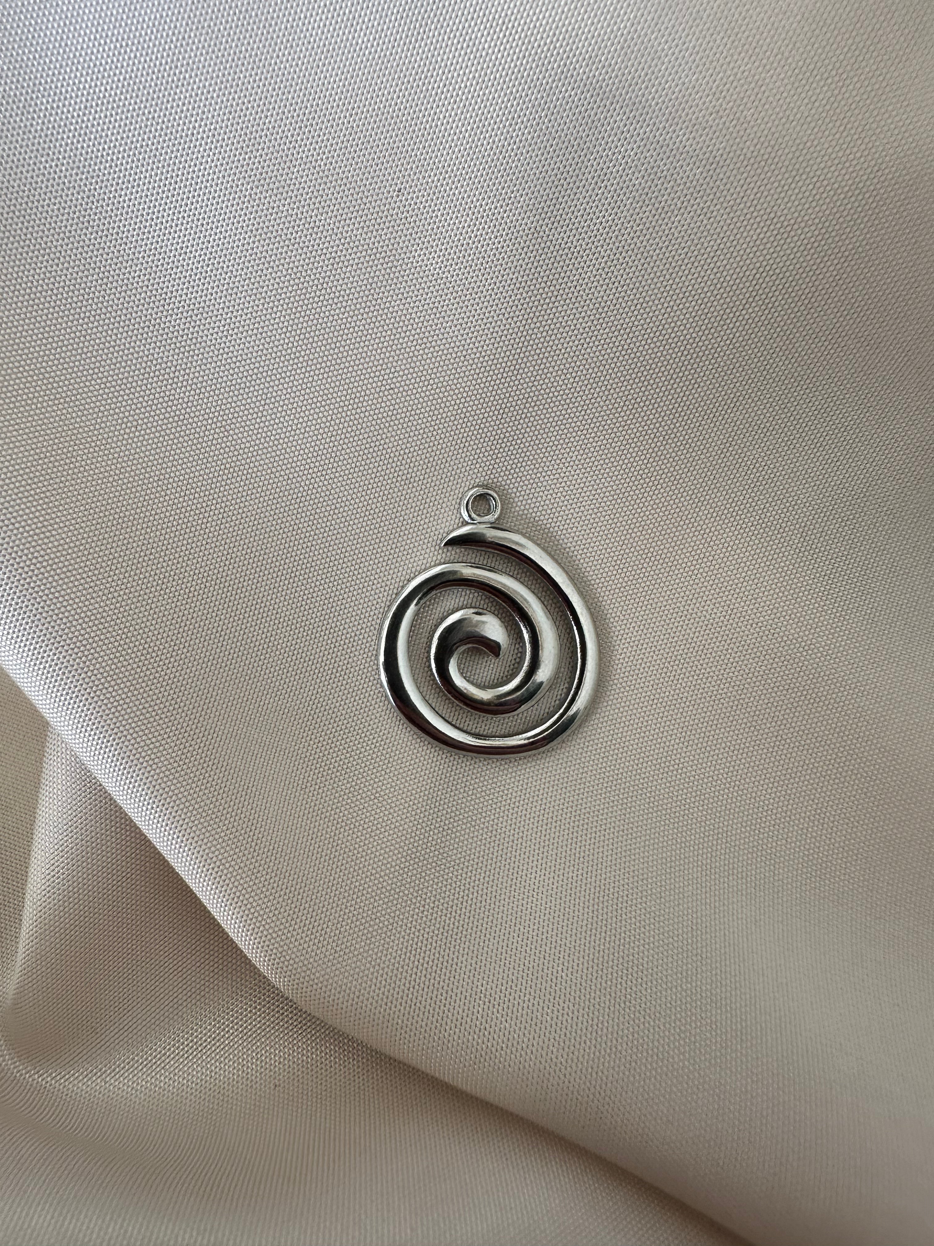 Charms "flow" Argenté