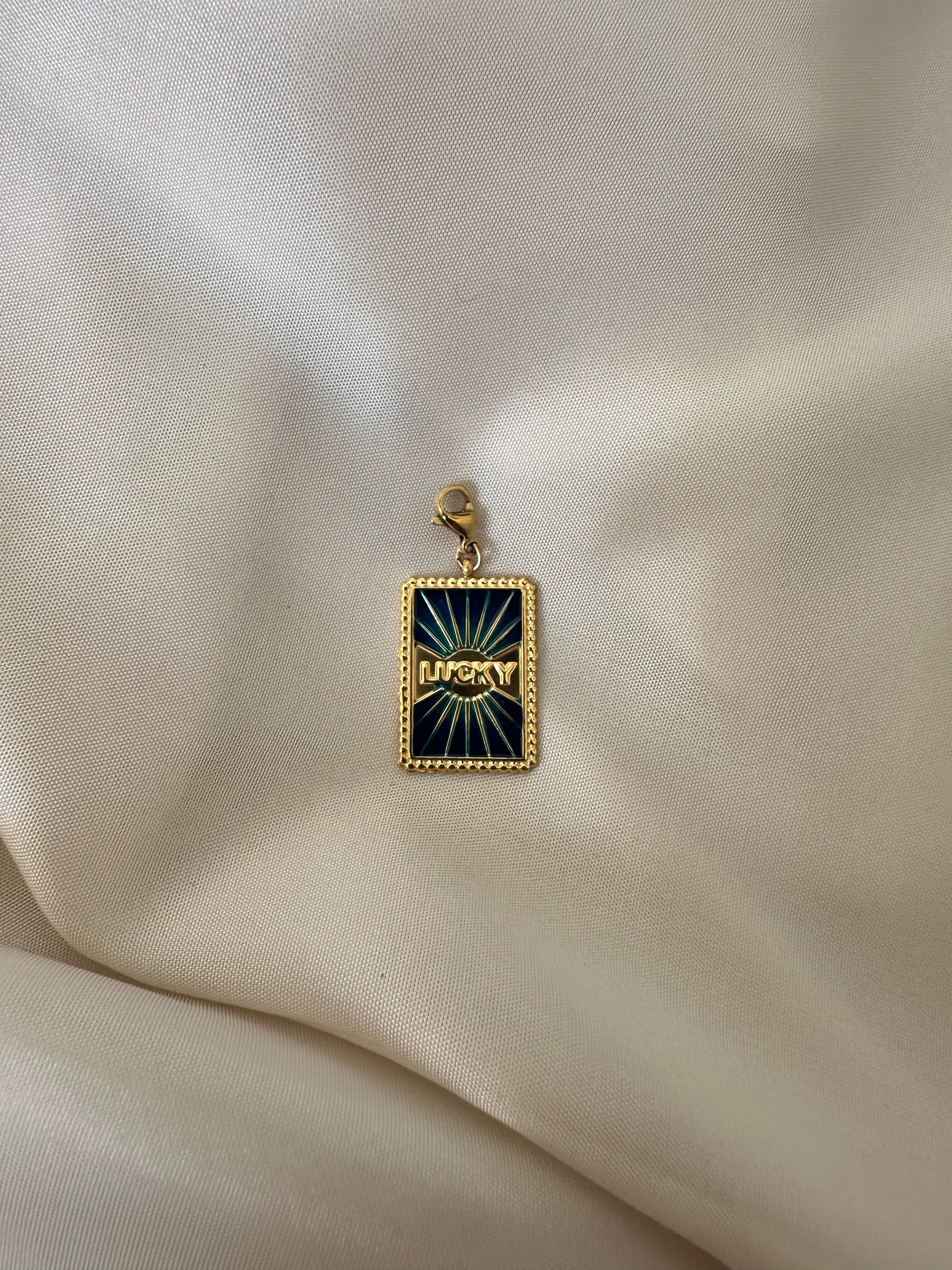 Charm tablette "lucky"