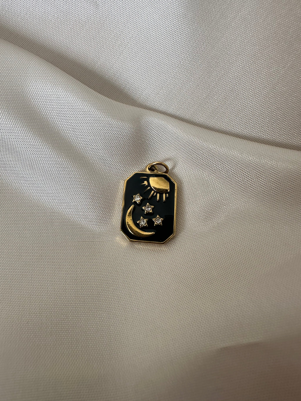 Charm Univers noir/doré