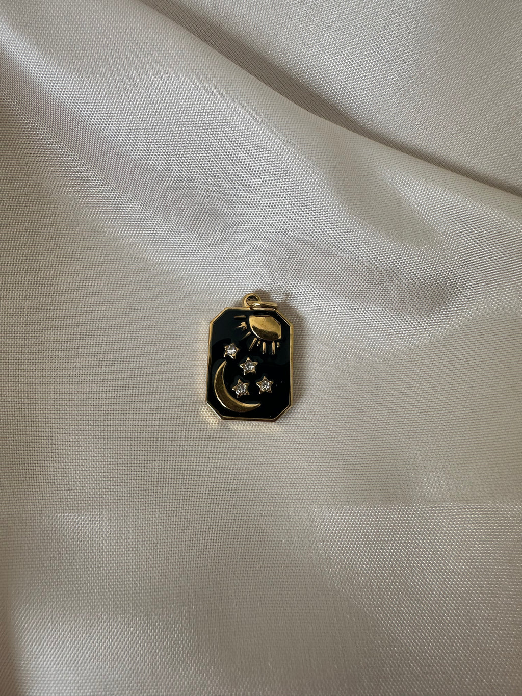 Charm Univers noir/doré