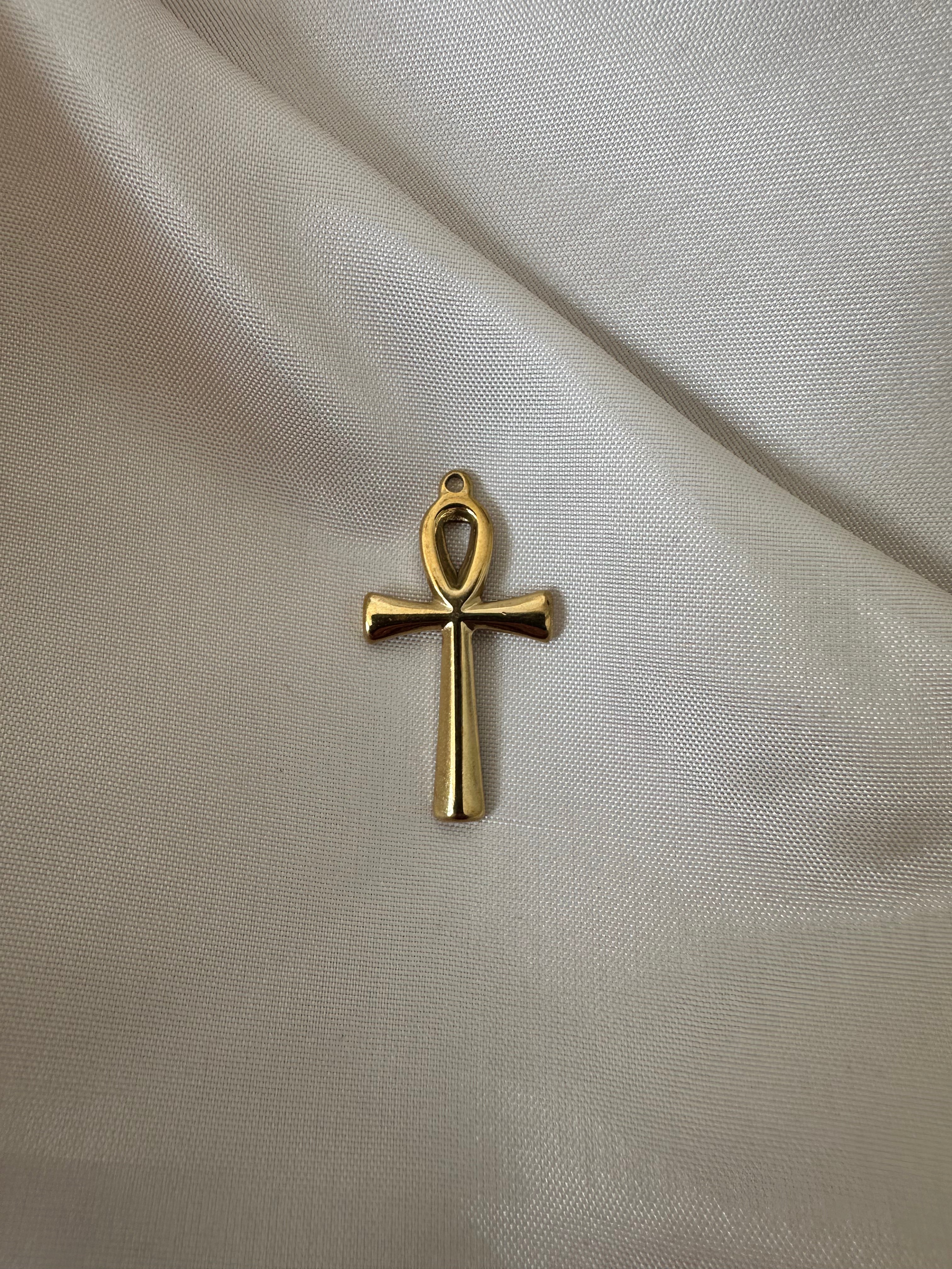 Croix Egyptienne doré