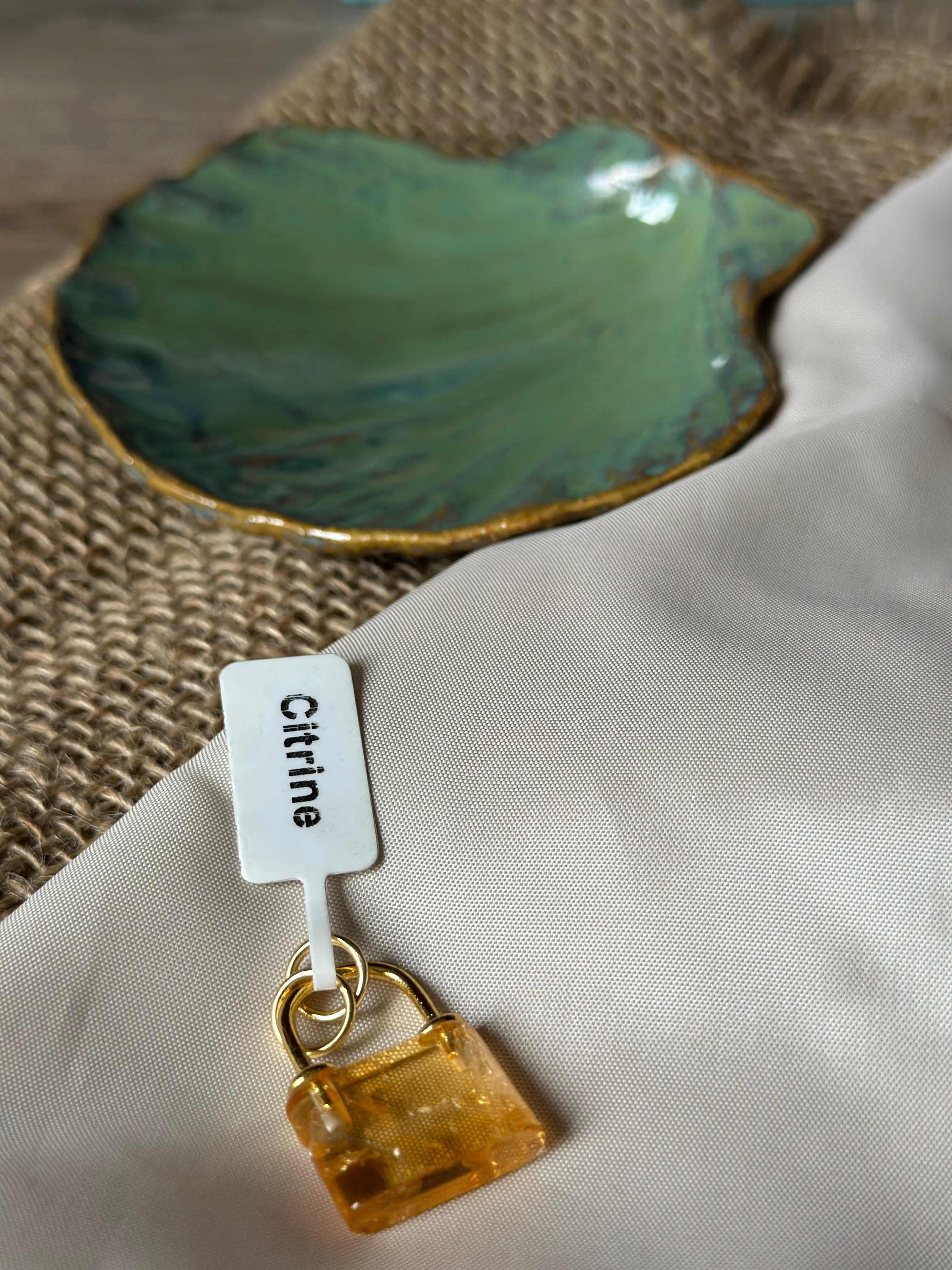 Pierre doré : Citrine