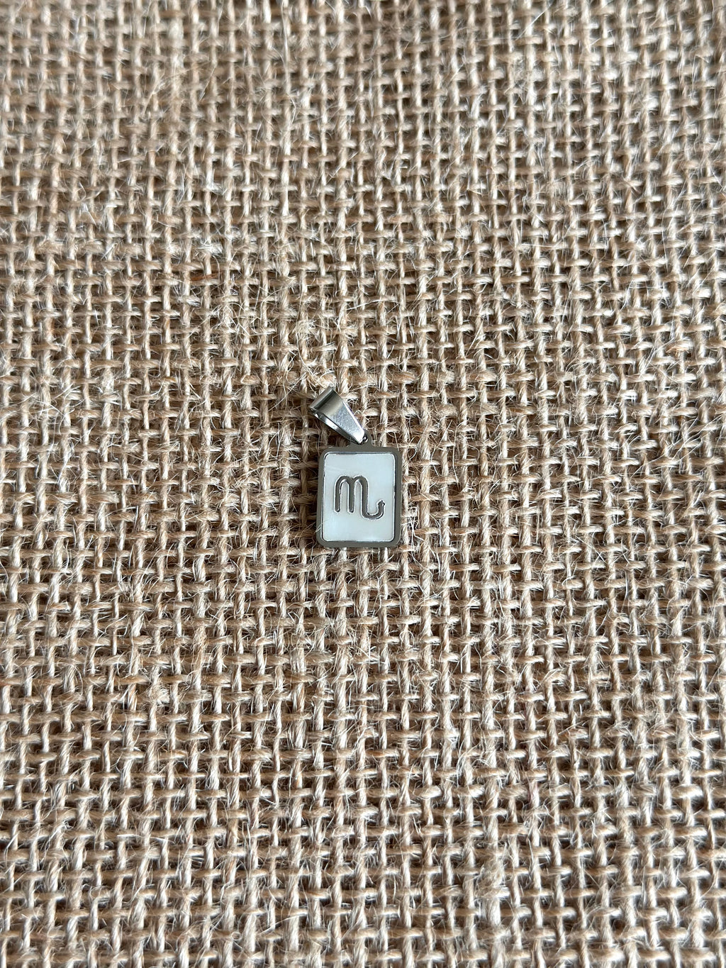 Charm astro "Scorpion" Argenté
