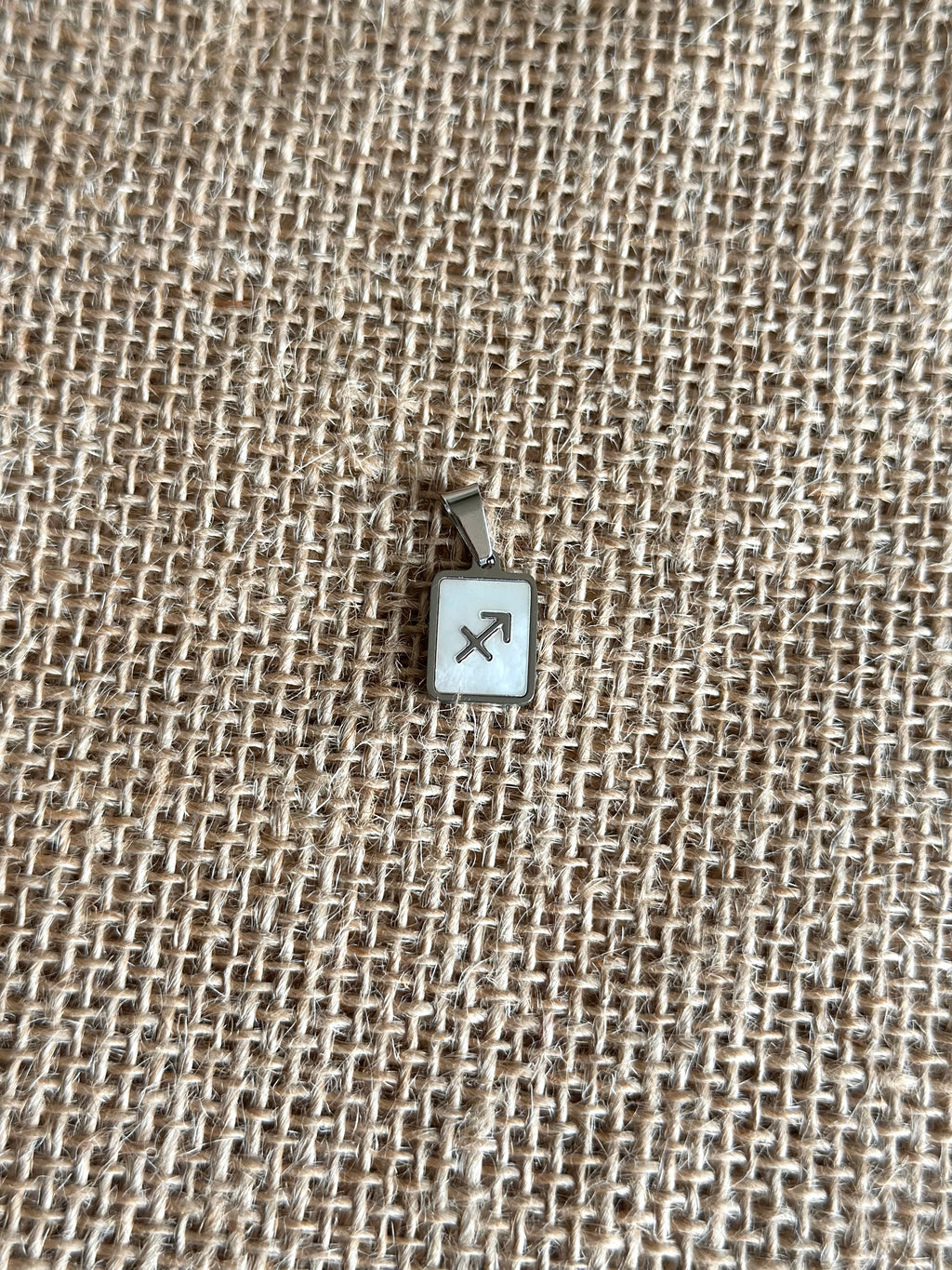 Charm astro "Sagittaire" argenté