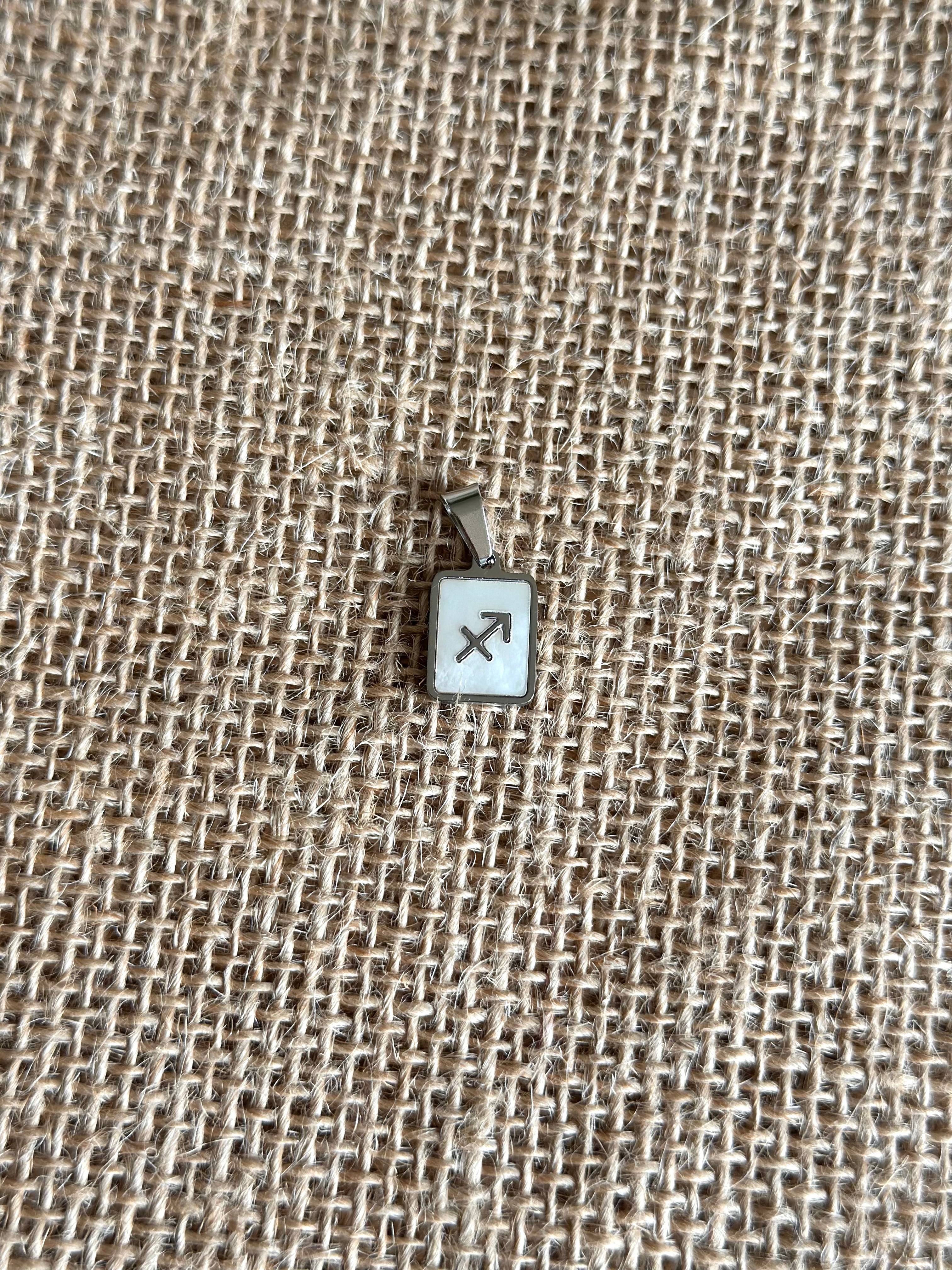 Charm astro "Sagittaire" argenté