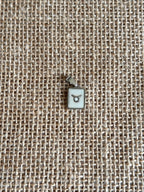 Charm astro "Taureau" argenté