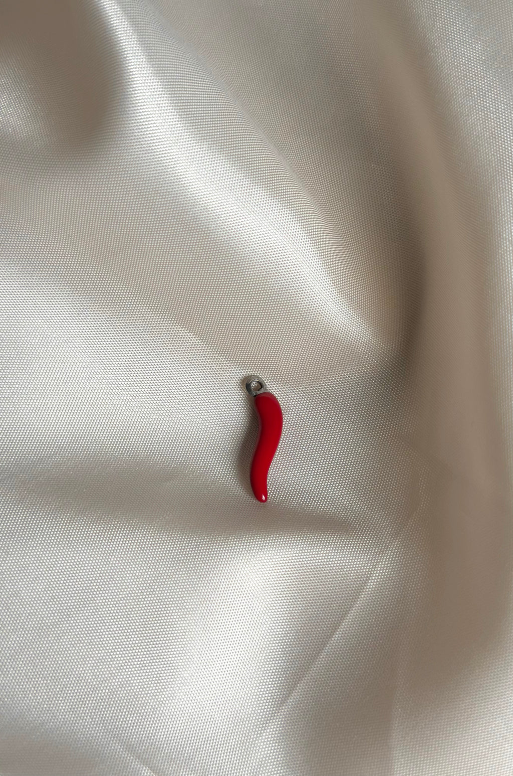 Charm piment argenté